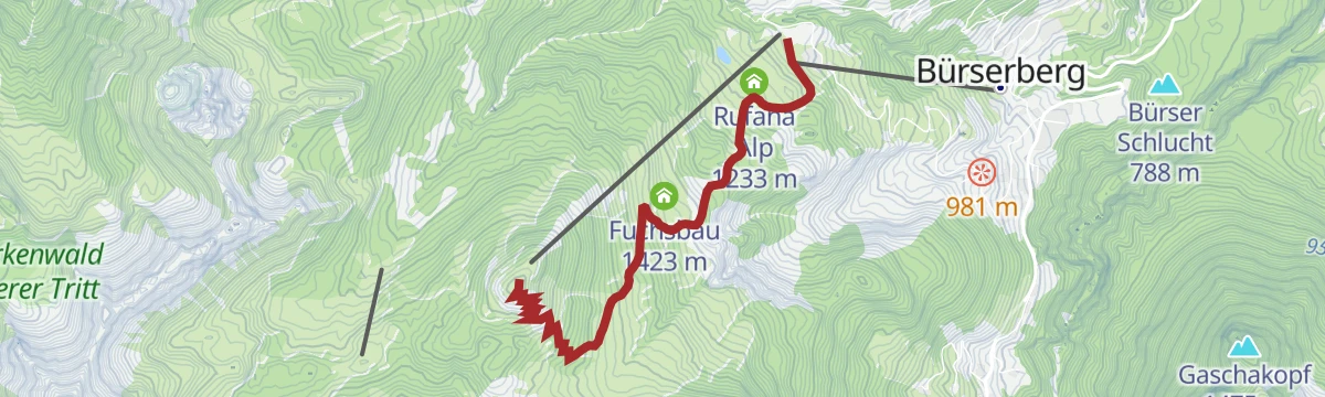 Route map: Loischkopf-Tour